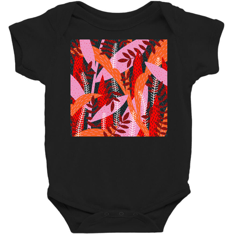 Pattern T  Shirt Magical Forest T  Shirt Baby Bodysuit by graysonmante940 | Artistshot