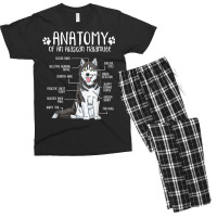 Funny Anatomy Alaskan Malamute Dog Lover T Shirt Men's T-shirt Pajama Set | Artistshot