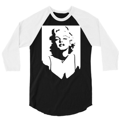 Marilyn Monroe 3/4 Sleeve Shirt Designed By Lyly