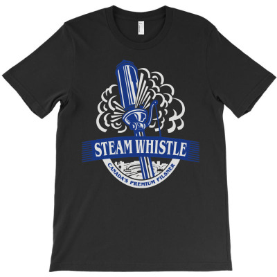 Steam Whistle T-shirt Designed By Mdk Art