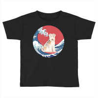 Lakeland Terrier T  Shirt Lakeland Terrier Gifts   Ocean Waves Surfing Toddler T-shirt | Artistshot