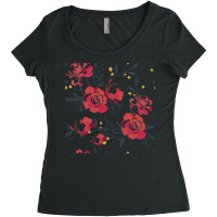 Spring Blooms T  Shirt Spring Blooming Petals T  Shirt Women's Triblend Scoop T-shirt | Artistshot