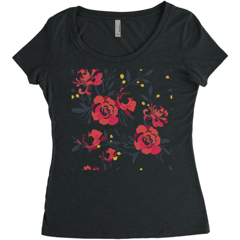 Spring Blooms T  Shirt Spring Blooming Petals T  Shirt Women's Triblend Scoop T-shirt by graysonmante940 | Artistshot