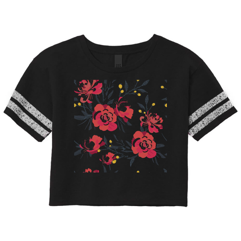 Spring Blooms T  Shirt Spring Blooming Petals T  Shirt Scorecard Crop Tee by graysonmante940 | Artistshot