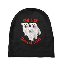 One Dog Short Of Crazy T  Shirtone Dog Short Of Crazy T  Shirt (13) Baby Beanies | Artistshot