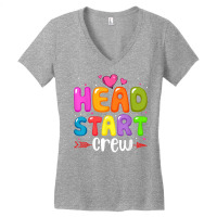 Head Start Crew Teacher Early Childhood Education Preschool T Shirt Women's V-neck T-shirt | Artistshot