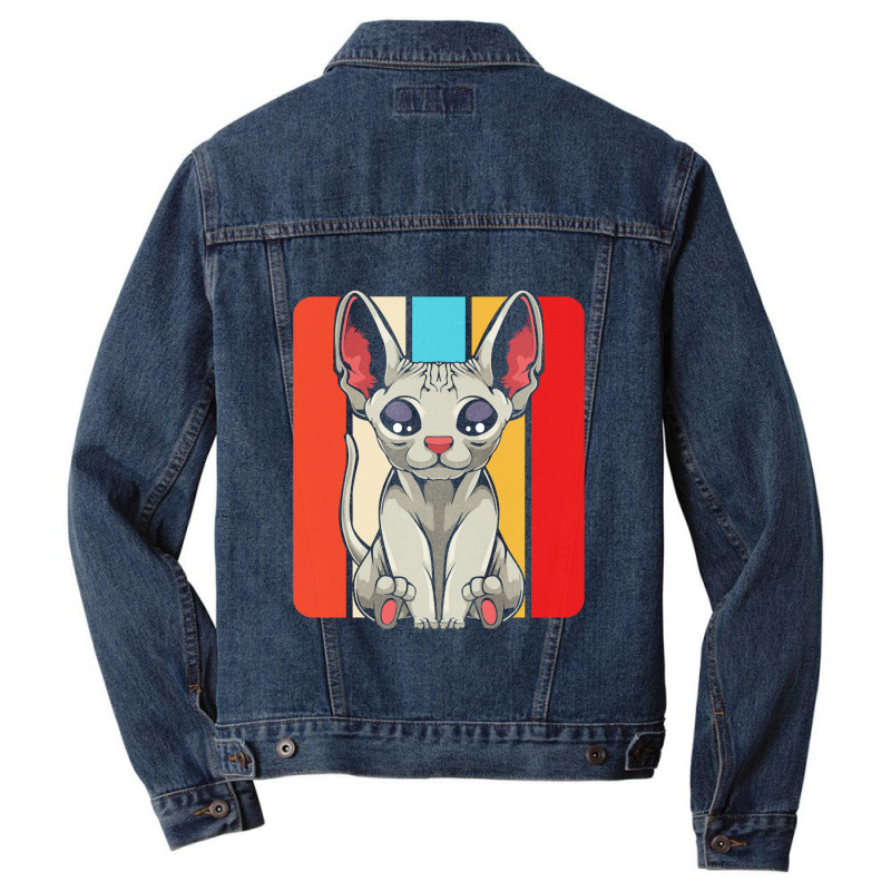 Sphynx Cat T  Shirt Sphynx Cat T  Shirt Men Denim Jacket | Artistshot