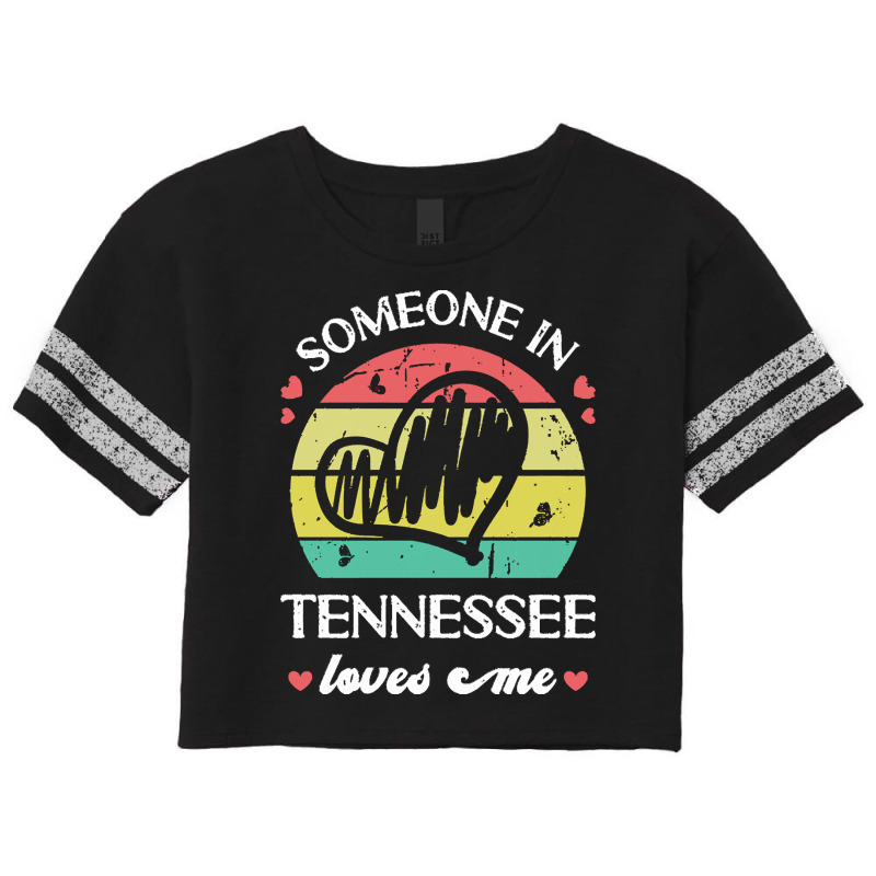 Someone In Tennessee Loves Me T  Shirt Someone In Tennessee Loves Me F Scorecard Crop Tee by palehulking | Artistshot