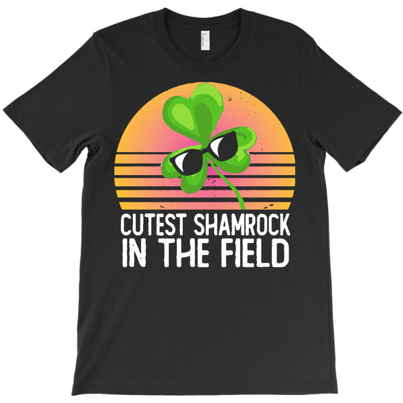 Unknown T  Shirt St Patricks Day Cutest Shamrock In The Field Kids Tod T-shirt | Artistshot