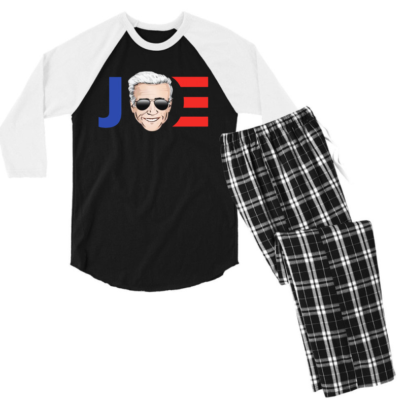 Joe For President Men's 3/4 Sleeve Pajama Set | Artistshot