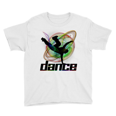 Breakdancing Street Dance Fast Movement Dancing Youth Tee Designed By Roger K