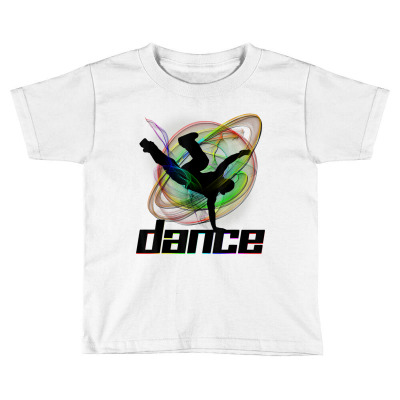 Breakdancing Street Dance Fast Movement Dancing Toddler T-shirt Designed By Roger K