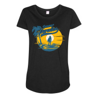 Summer Paradise T  Shirt Summer Paradise T  Shirt Maternity Scoop Neck T-shirt | Artistshot