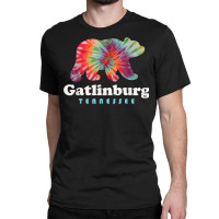 Gatlinburg Tennessee Bear Great Smoky Mountains Tie Dye T Shirt Classic T-shirt | Artistshot