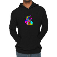 Bear Abstract Lightweight Hoodie | Artistshot