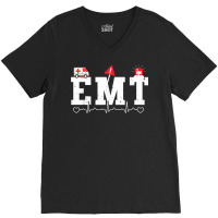 Emergency Medical Technician Emt Ems First Responder Gift T Shirt V-neck Tee | Artistshot