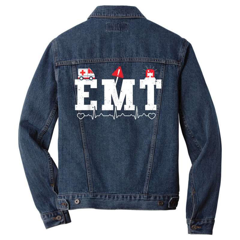 Emergency Medical Technician Emt Ems First Responder Gift T Shirt Men Denim Jacket | Artistshot