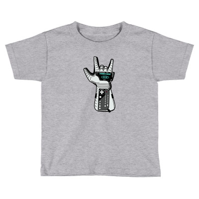 Power Glove Toddler T-shirt Designed By Clarens