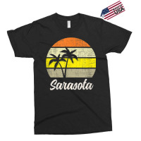 Sarasota Vintage 70s Love Florida Surf Beach Retro Sunset T Shirt Exclusive T-shirt | Artistshot