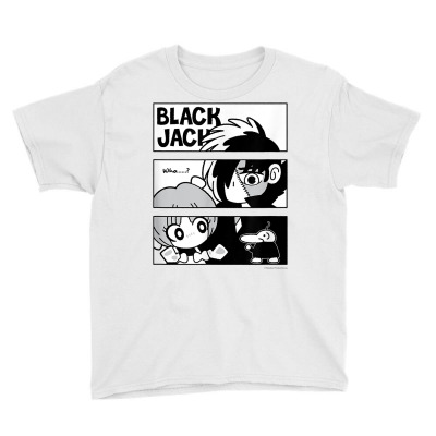 Black Jack, Pinoko And Spider (c)tezuka Productions T Shirt Youth Tee Designed By Khamiamashburn