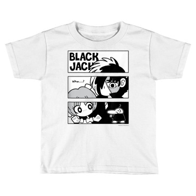 Black Jack, Pinoko And Spider (c)tezuka Productions T Shirt Toddler T-shirt Designed By Khamiamashburn