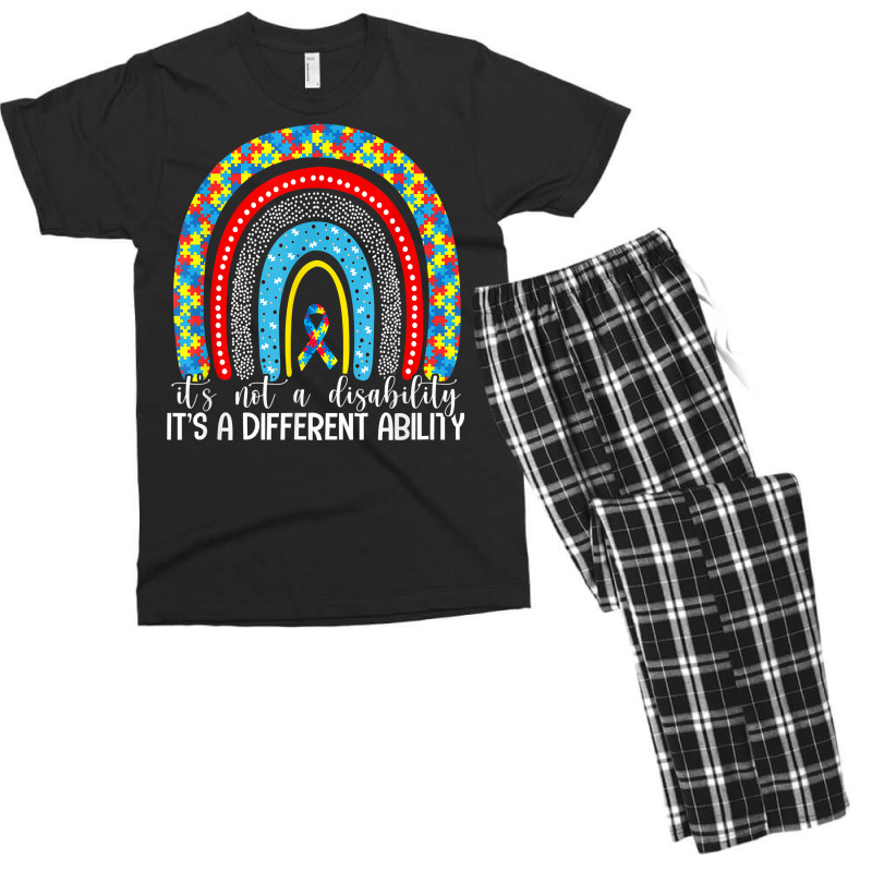 It's Not A Disability It's A Different Ability   Kindness T Shirt Men's T-shirt Pajama Set by emaliekrein | Artistshot