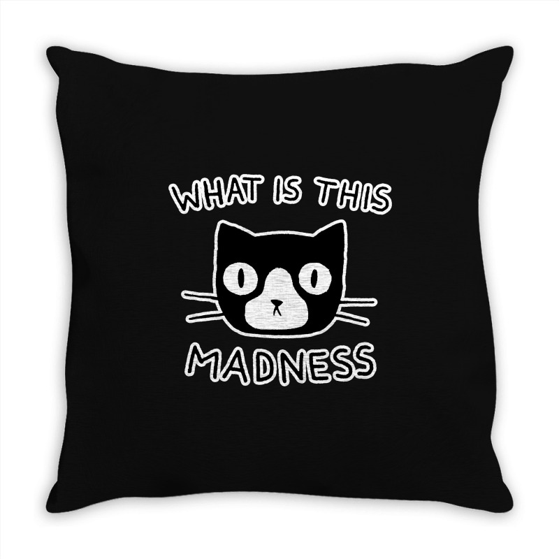 Madness Throw Pillow | Artistshot