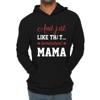 Homeschool Mama - Gift Back To School Funny Lightweight Hoodie | Artistshot