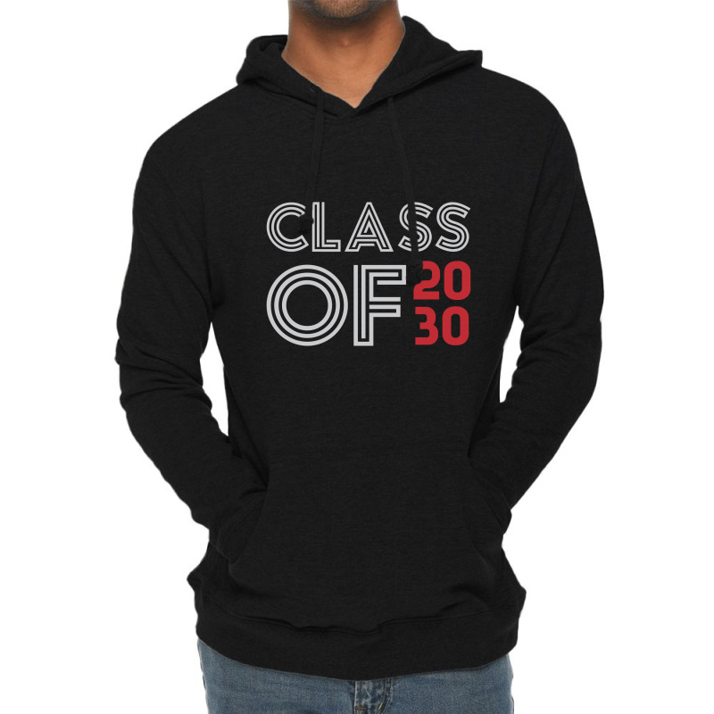 Class Of 2030 - Gift Back To School Funny Lightweight Hoodie | Artistshot