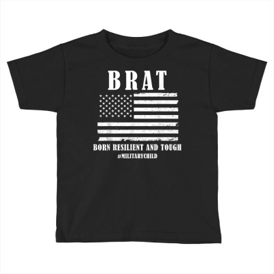 Brat  Purple Up Military Child Awareness  Mens & Womens T Shirt Toddler T-shirt Designed By Khyekaltenhauser