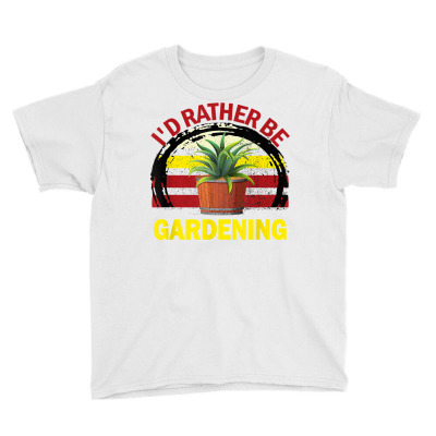 Grunge Sunset Planting Garden Flowers Plants Gardening T Shirt Youth Tee Designed By Tarafeli