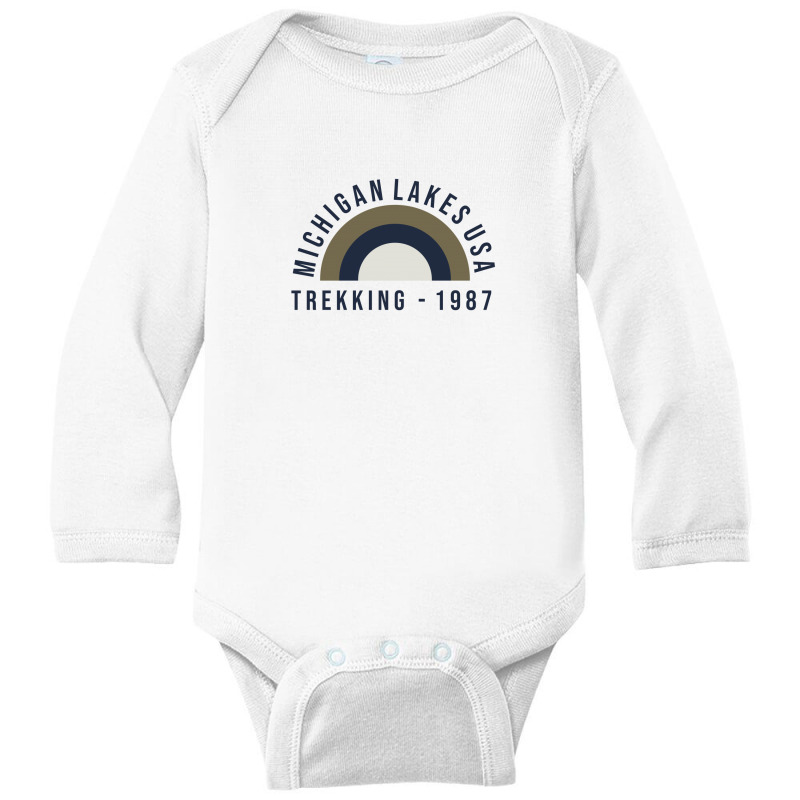 Trekking Long Sleeve Baby Bodysuit by Disgus_Thing | Artistshot