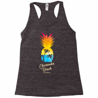 Clearwater Beach   Florida Souvenir   Pineapple Sunset T Shirt Racerback Tank | Artistshot