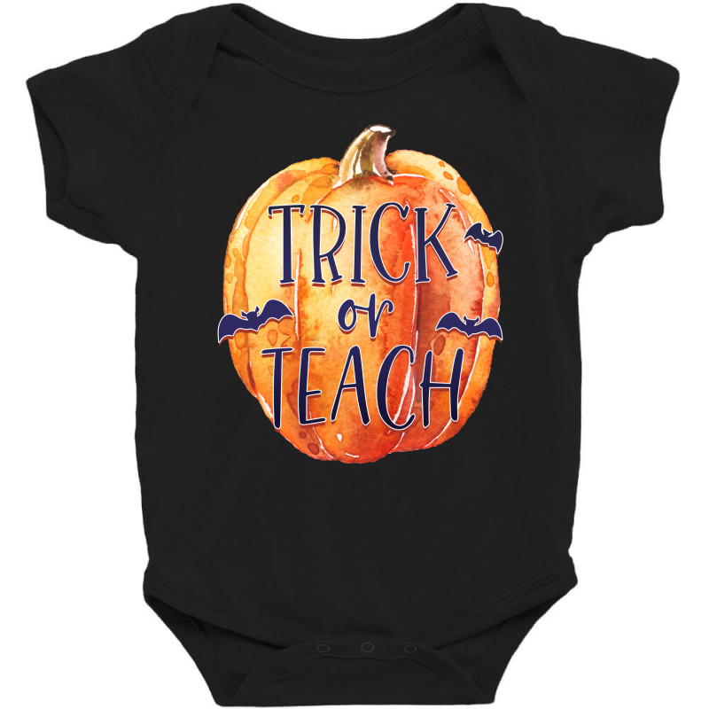 Trick Or Teach Baby Bodysuit by autlu2024 | Artistshot