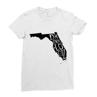 Drink Local Florida State Outline Craft Beer T Shirt Ladies Fitted T-shirt | Artistshot