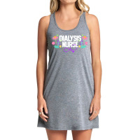 Dialysis Nurse T  Shirt Dialysis Nurse Nephrology Nurse 3 Tank Dress | Artistshot