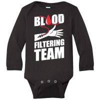 Dialysis Nurse T  Shirt Dialysis Nursing Nurse Gift T  Shirt Long Sleeve Baby Bodysuit | Artistshot