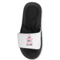 Every Tall Girl Needs A Short Best Friend Slide Sandal | Artistshot