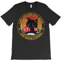 Krav Maga Tshirt Cat Tee Martial Art Israel Defense Forces T Shirt T-shirt | Artistshot