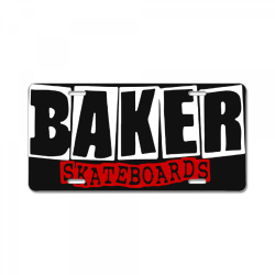 baker skateboards License Plate | Artistshot