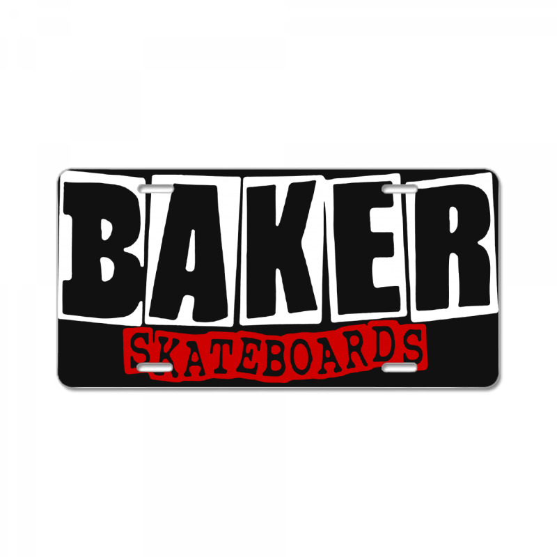 Baker Skateboards License Plate | Artistshot