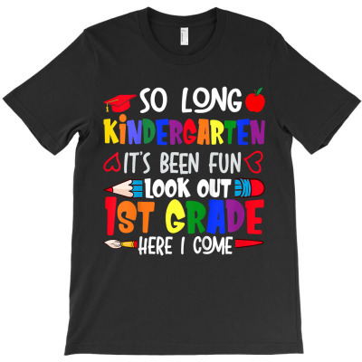 Kids So Long Kindergarten Kids T Shirt T-shirt Designed By Alanrache