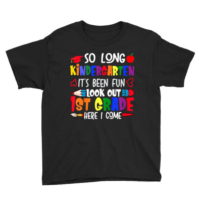 Kids So Long Kindergarten Kids T Shirt Youth Tee Designed By Alanrache