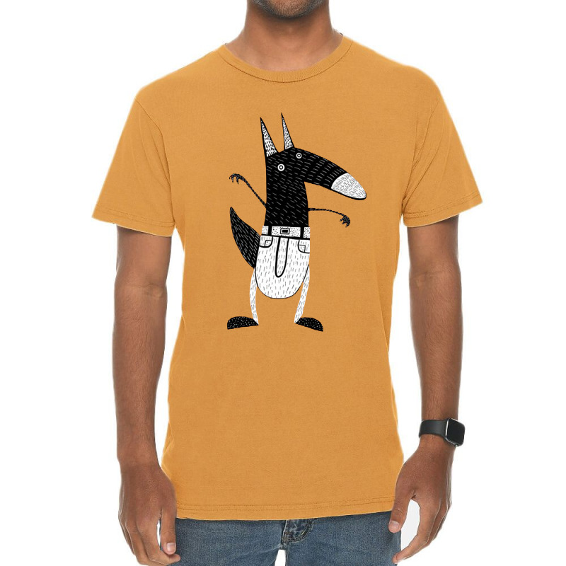 Funny Fox Vintage T-Shirt by Leona Art | Artistshot