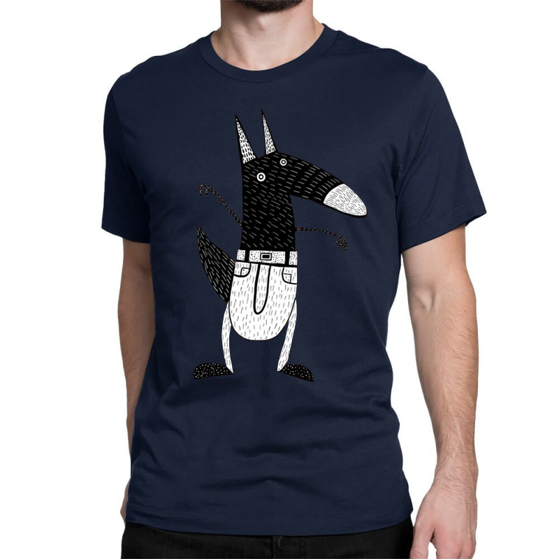 Funny Fox Classic T-shirt by Leona Art | Artistshot