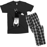 Funny Fox Men's T-shirt Pajama Set | Artistshot