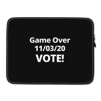 Game Over 11 03 20 Vote Laptop Sleeve | Artistshot