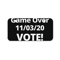 game over 11 03 20 vote Bicycle License Plate | Artistshot