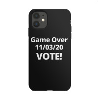 Game Over 11 03 20 Vote Iphone 11 Case | Artistshot