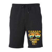 Canada T  Shirt Canada Canada Summer Vacation T  Shirt Fleece Short | Artistshot